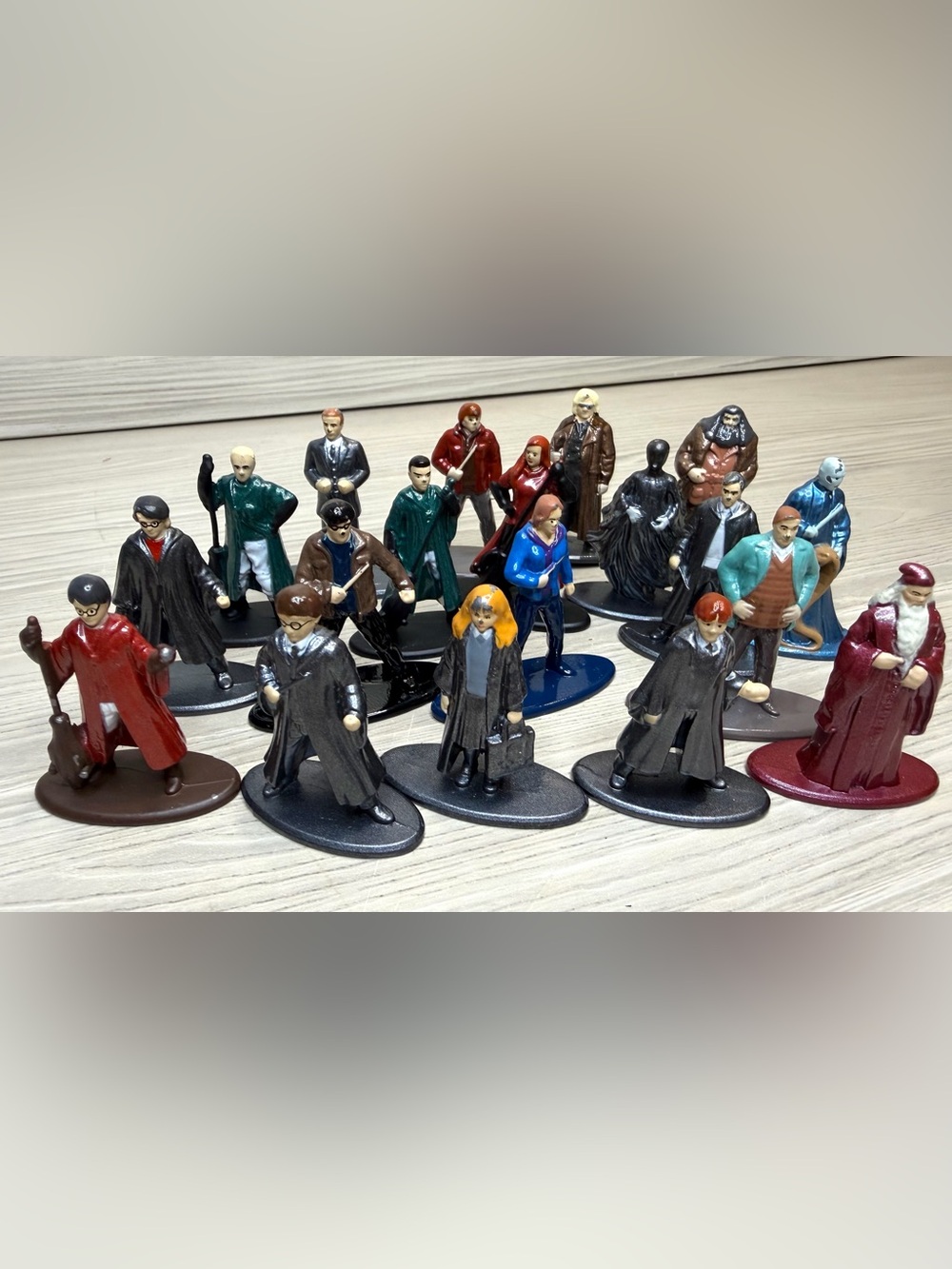 Harry Potter Jada Toys Nano Metalfigs Die Cast Mini Figures Lot of 19